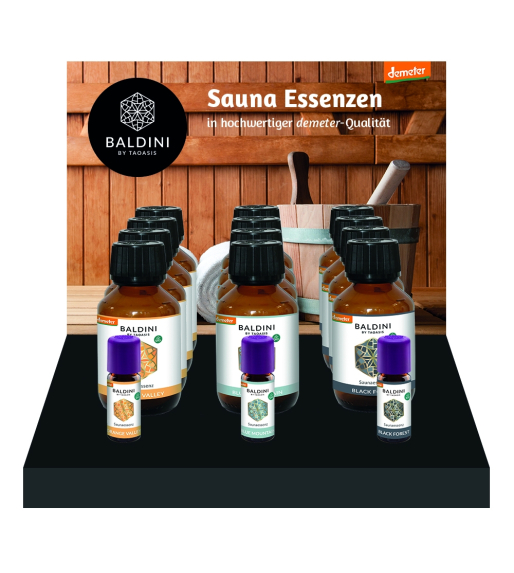 Display sauna geuren